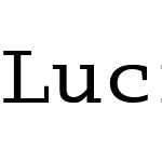 LucidaTypewriter