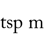 tsp machina 1