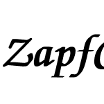 ZapfChancery-MediumItalic bold