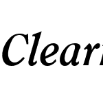 Clearface