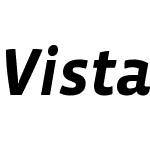 VistaSansBoldItalic