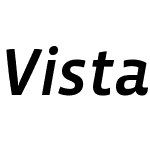 VistaSansMedItalic