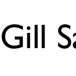 Gill Sans