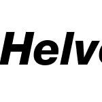 Helvetica86-Heavy