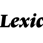 LexiconNo1ItalicF