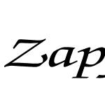 ZapfChancery-MediumItalic Ex