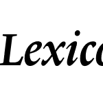 LexiconNo2ItalicC