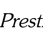 Prestige-Italic