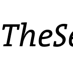 The Serif-