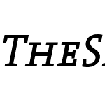 The Serif-