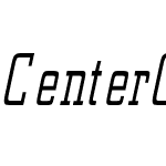 CenterCityCondensed
