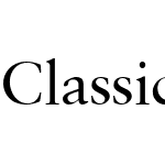 Classical Garamond T.