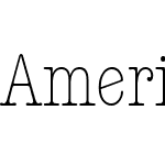 AmericanTypewriter