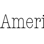 AmericanTypewriter