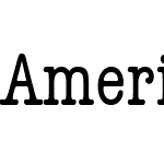 AmericanTypewriter