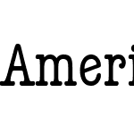 AmericanTypewriter