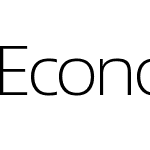 EconoSans Pro