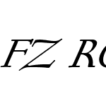 FZ ROMAN 17 ITALIC