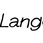 Langer Italic