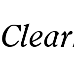 Clearface