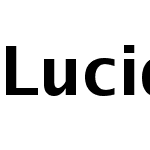 Lucida Sans