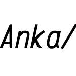 Anka/Coder Narrow