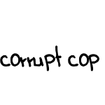 corrupt cop