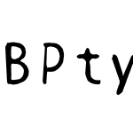 BPtypewriteDamaged