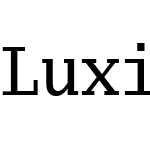 Luxi Mono