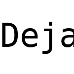 DejaVu Sans Mono