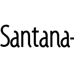 Santana-RegularCondensed