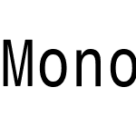 MonospaceTypewriter