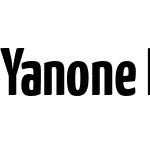 Yanone Kaffeesatz Bold