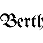 Bertholdr Mainzer Fraktur