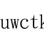 UWCTKF (Big5)