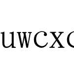 UWCXCF (Big5)