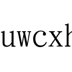 UWCXHF (Big5)