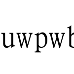 UWPWBJ (GB)