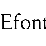 Efont Serif