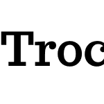 Trocchi Bold