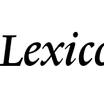 Lexicon No1