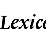 Lexicon No1