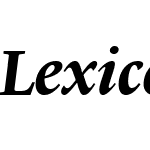 Lexicon No1