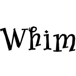 WhimsyICG-Bold