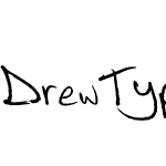 DrewType Font