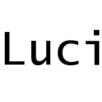 Lucida Sans Typewriter