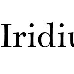 Iridium LT Regular