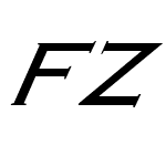 FZ ROMAN 13 ITALIC