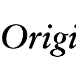 Original Garamond Hu