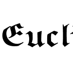 Euclid Fraktur